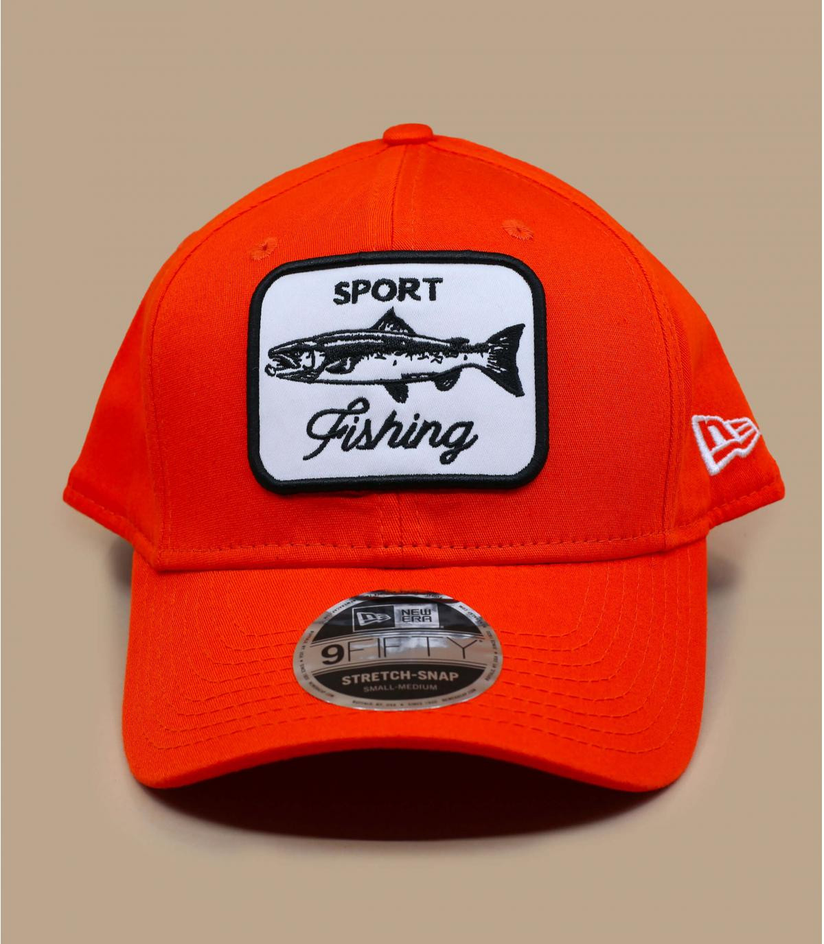 Casquette Outdoors 950 Stretch orange New Era